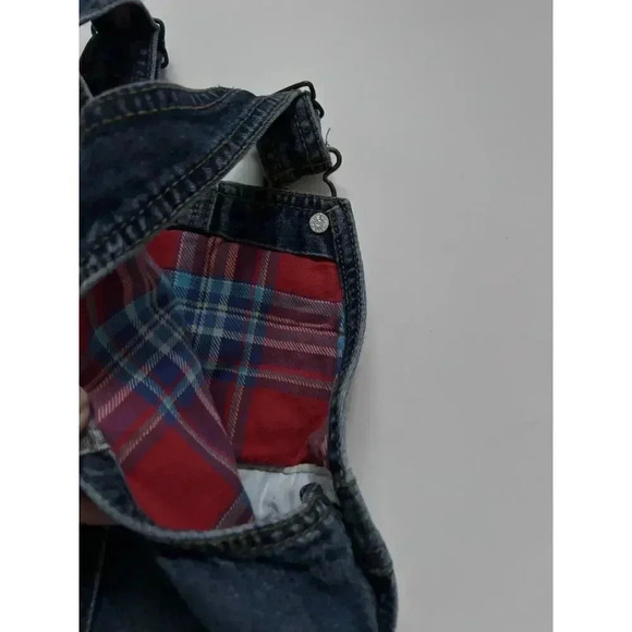 6M Osh Kosh Flannel Lined Denim Overalls - Picture 7 of 7